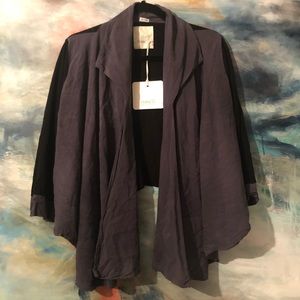 Primness drapy blazer NWT